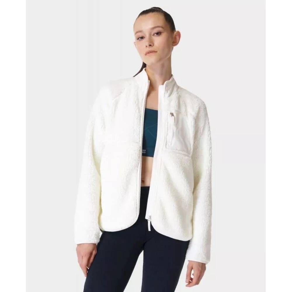 Sweaty Betty Pennine Zip Up Fleece Size S NWOT